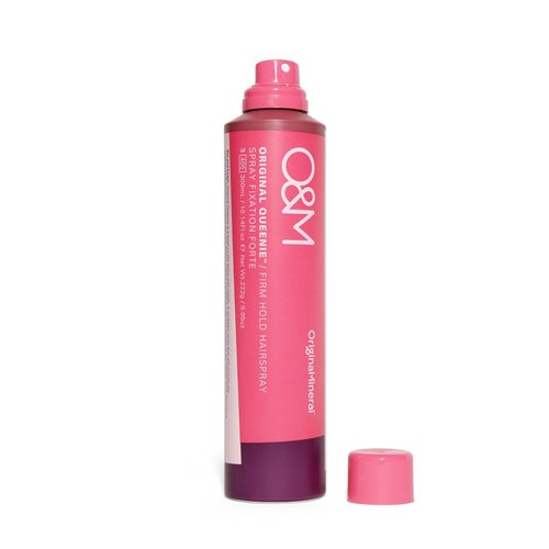 O&M Original Queenie Firm Hold Hair Spray, Non-Toxic, Vegan, Fragrance Free, Long Lasting Style, Texture Spray for Women, Natural Shine, UV Protection, Lilly Pilly, Quandong, Clean Hair Styling, 300ml