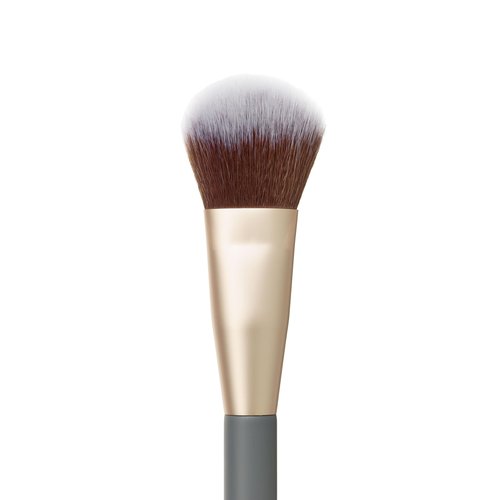 jane iredale Pro Series Cheek Brush, Medium, Tapered Cosmetic Brush Applies and Blends Cream, Liquid, and Powder Makeup Products, Vegan, Cruelty Free