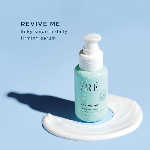 Niacinamide Face Serum, REVIVE ME by FRÉ Skincare - Firms, Plumps, Hydrates, & Repairs Skin - Hyaluronic Acid Serum for Face - Replenishes Vitamins, Minerals, & Improves Skin’s Firmness, 1.69 Fl Oz