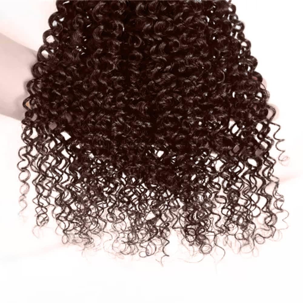 Giginger Bundles Human Hair 20 22 24 Inch Chocolate Brown Jerry Curly Human Hair Bundles Jerry Curly Unprocessed Quick Weave Soft Sewn In Hair Extensions for Black Women
