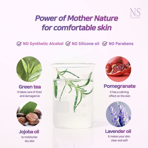 NS BEAUTY Aura Volume Skin Injection | korean skin care | Improvement Of Volume Elasticity | High-content Peptide Liposomal Adenosine | With Green Tea Pomegranate Jojoba And Lavender Oils (1.6 fl oz)