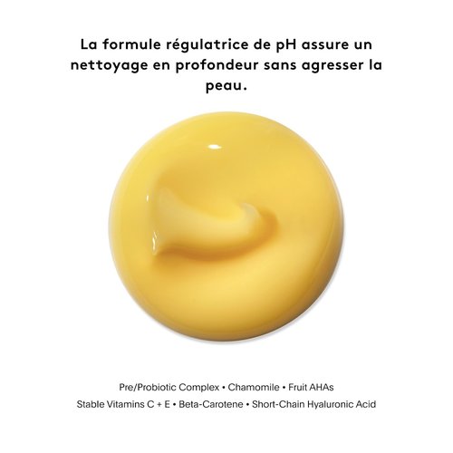 U Beauty The MANTLE Skin Conditioning Wash - Hydrating Facial Cleanser & Makeup Remover with Vitamin C + E, Fruit AHAs, and Hyaluronic Acid for Clean, Refreshed and Hydrated-Looking Skin - 5.0 fl oz