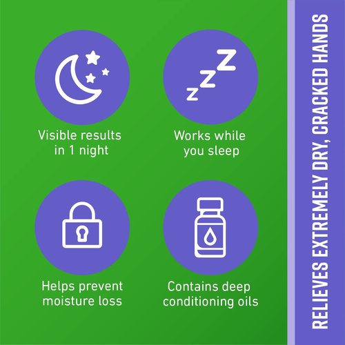 O'Keeffe's Working Hands Night Treatment Hand Cream; 3 oz Tube; (Pack of 5)