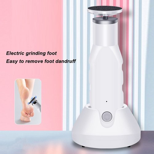 Electric Foot File, Electric Callus Remover Removable Washable Adjustable USB Interface Electric Foot Callus Remover