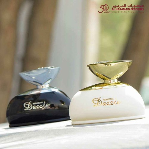 Al Haramain Dazzle - Arabian Perfume for Women - Long Lasting Floral Fruity Fragrances with Notes of Black Currant, Bergamot, Rose, Patchouli - Arabic Eau de Parfum - 3.4 oz EDP Spray