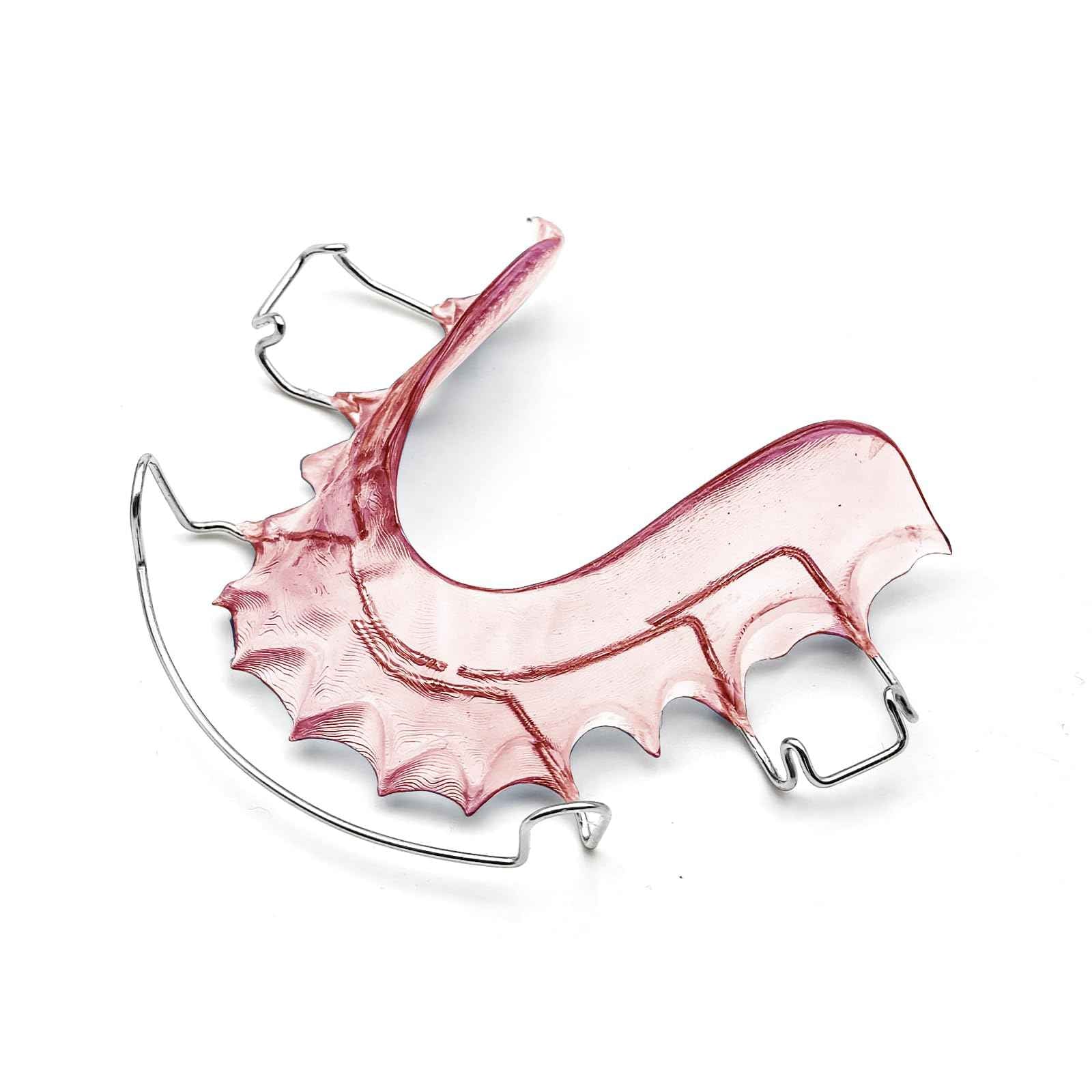 2 Hawley Retainers for Custom Teeth Retention – Comfortable & Durable Upper and Lower Retainers, Custom-Fit for Adults & Kids