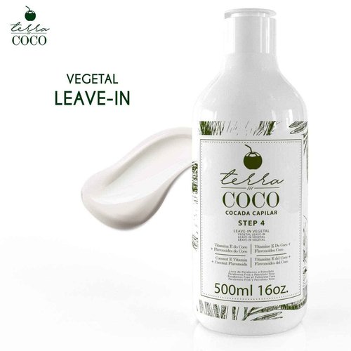 YBERA PARIS Terra Coco Cocada Capilar | Vegan | Moisturizes and Nourishes Leave-in | Ideal for Extremely Dry and Worn Hair Damaged by Sun or Chemicals| Removes Dead Cells | 16.0 Oz