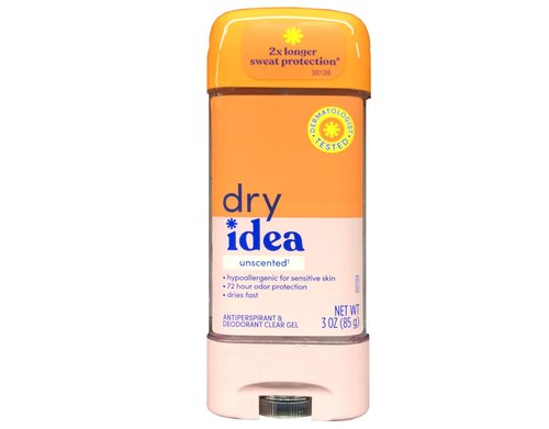 Dry Idea Advanced Dry Unscented Antiperspirant & Deodorant Clear Gel 3 oz (Pack of 11)