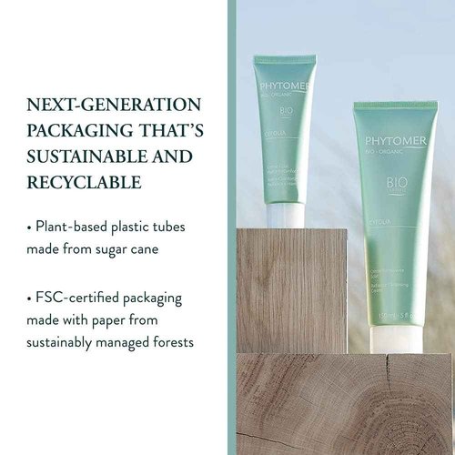 Phytomer Cyfolia Organic Face Moisturizer Mask | Hydrating Wash Off Mask | Certified Organic | Skin Plumping, Restoring | For More Radiant, Hydrated, Refreshed Skin | 50 ml