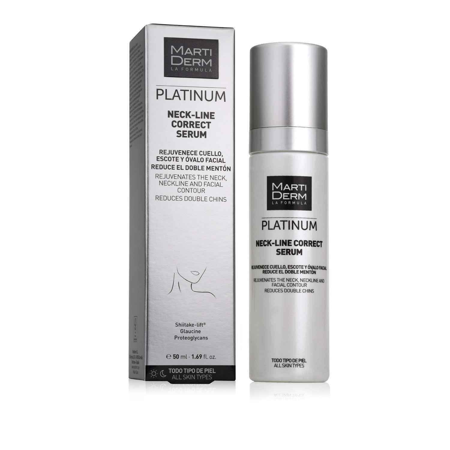 Martiderm Platinum Neck Line Correction Serum 50ml