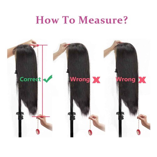 DULOVE Lace Front Wigs Human Hair, 13x4 Straight Human Hair, 200 Density Glueless Wigs for Balck Women, Pre Plucked with Baby Hair, Natural Color, 24 Inch