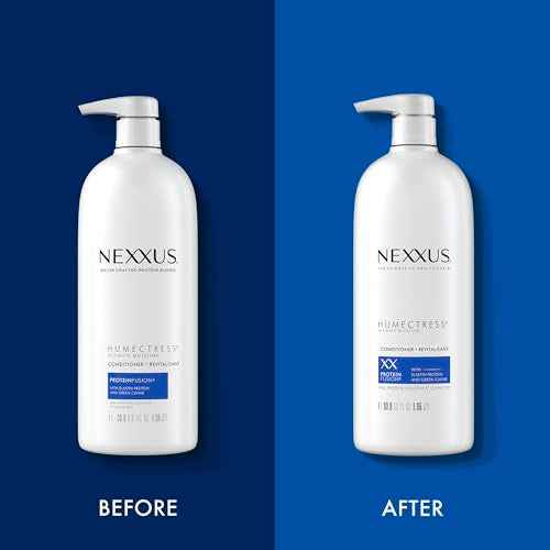 Nexxus Humectress Moisturizing Conditioner Ultimate Moisture for Dry Hair Moisturizing ProteinFusion with Elastin Protein and Green Caviar 33.8 oz