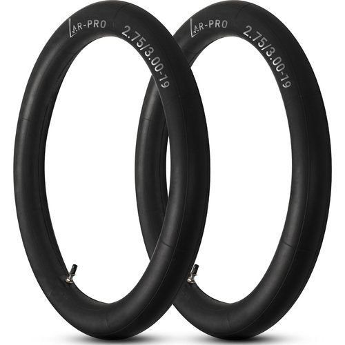 AR-PRO (2-Pack) 2.75/3.00-19" Heavy Duty Dirt Bike Inner Tubes with TR4 Valve Stem for 70/100-19, 80/100-19 19" Dirt Pit Tires, Compatible with Surron, Talaria, Segway, UltraBee and More
