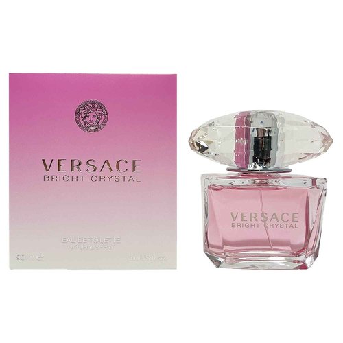 Vêrsace Bright Crystal Eau De Toilette Spray For Woman. EDT 3 fl oz, 90 ml