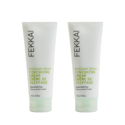 FEKKAI Brilliant Gloss Multi-Tasker - 3.4 oz, Pack of 2 - Transforms Hair with 4X Shine - Free of Sulfates, Parabens, Phthalates - Vegan, Cruelty-Free