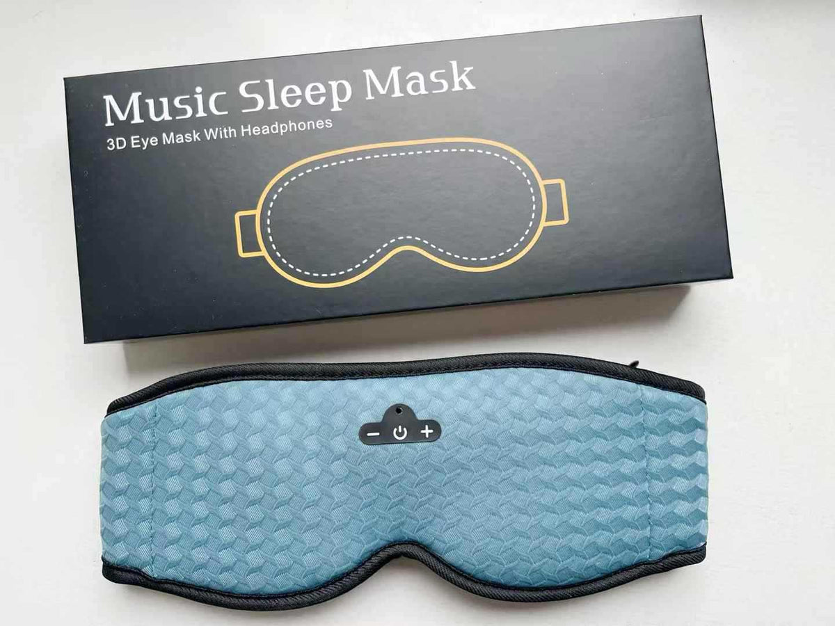 Breathable Adjustable Bubble Net Eye Mask for Sleep and Relaxation