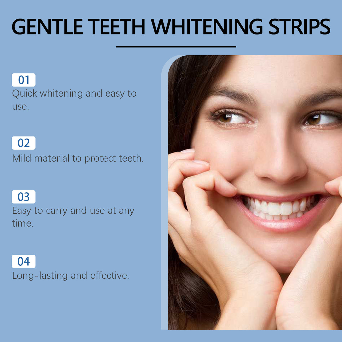 Dental Care Teeth Strips Dirt Removal