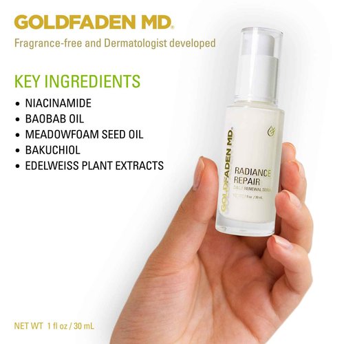 GOLDFADEN MD Radiance Repair Daily Renewal Serum 1 Fl Oz