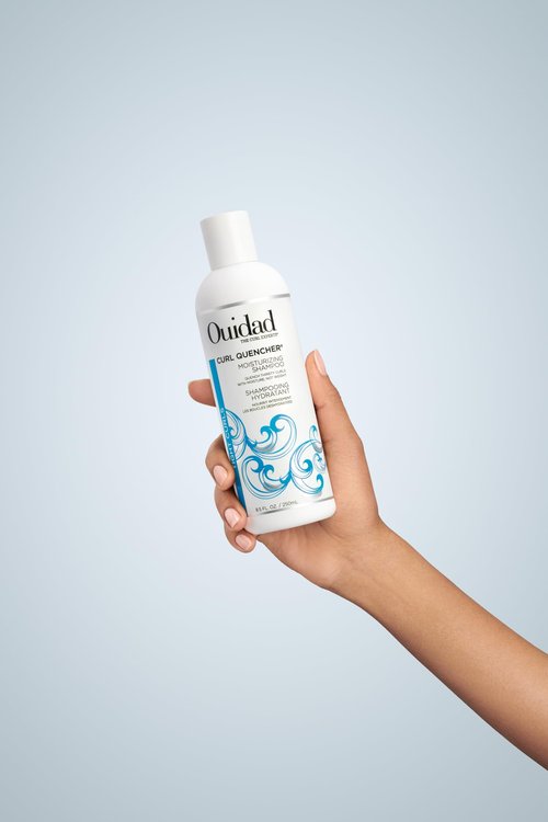 Ouidad Curl Quencher Moisturizing Conditioner 33.8 Oz and Shampoo 8.5 Oz Bundle