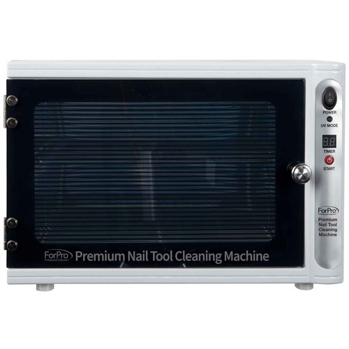 ForPro Professional Collection Premium Nail Tool Cleaning Machine, Large 9L Capacity, Sanitizes Towels & Implements, 10.3" H x 15" W x 8.5" D