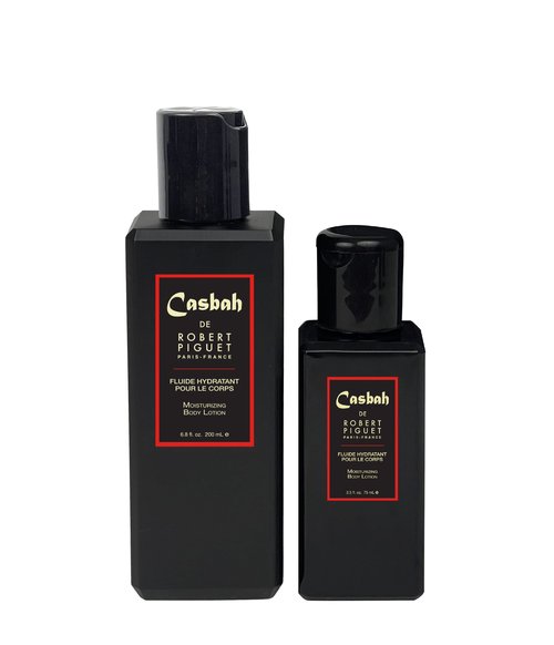 Robert Piguet Casbah Body Lotion Gift Set - Woody Oriental Scent with Notes of Pepper, Incense & Cedar - Made in France