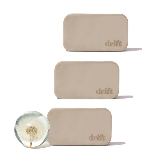 Drift Car Air Freshener - The Original Stone Air Freshener - Car Odor Eliminator - Long Lasting Scent - Metal Clip - Essential Oils -Clean Ingredients - Open Air Scent 3 Pack Refill - NO CLIP INCLUDED