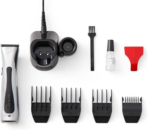 Wahl Professional Sterling MAG Cordless Trimmer, Lithium Ion, Quick-Detach Blade, 120 Minute Run Time, Includes Charging Stand