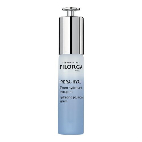 Filorga Hydra-Hyal Intensive Hydrating & Plumping Face Serum Treatment, Concentrated with Five Types of Natural Hyaluronic Acid for Anti Aging Skin Brightening and Moisturizing, 1 fl oz