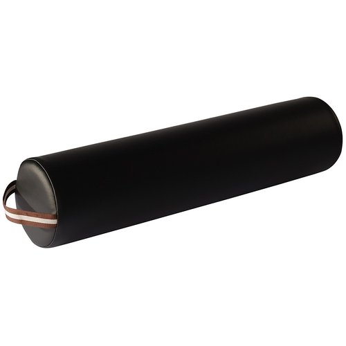 Master Massage Tables Full Round Massage Bolster Pillow Cushion, Black