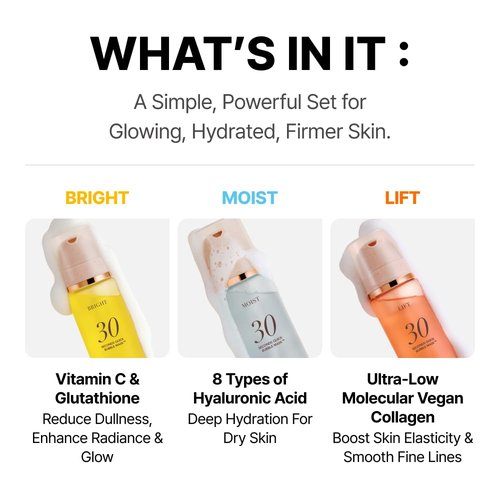 MENOKIN Best 3 Set & Clear