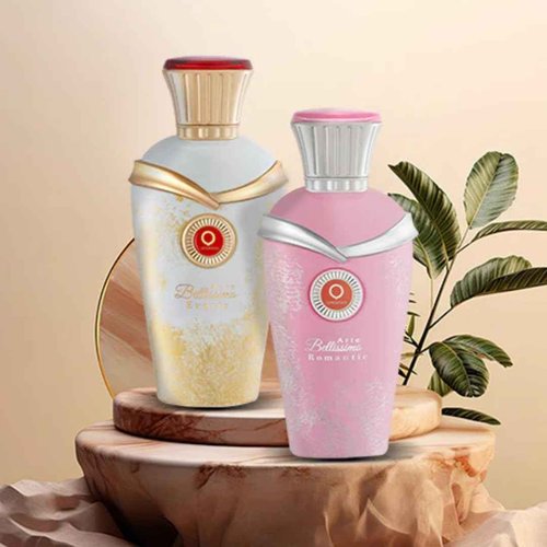 Orientica Arte Bellissimo Romantic 2.5 oz Eau de Parum Spray - Delicious Scent for Lover of Delina