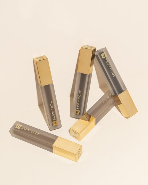 Brow Code TINTED Multi-Peptide Brow Gel w/Brush (Taupe)