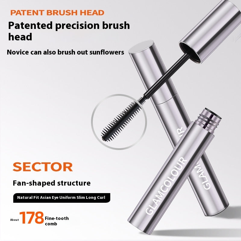 Waterproof Curling Mascara Set - Natural Black & Gentle Brown, 4G Each