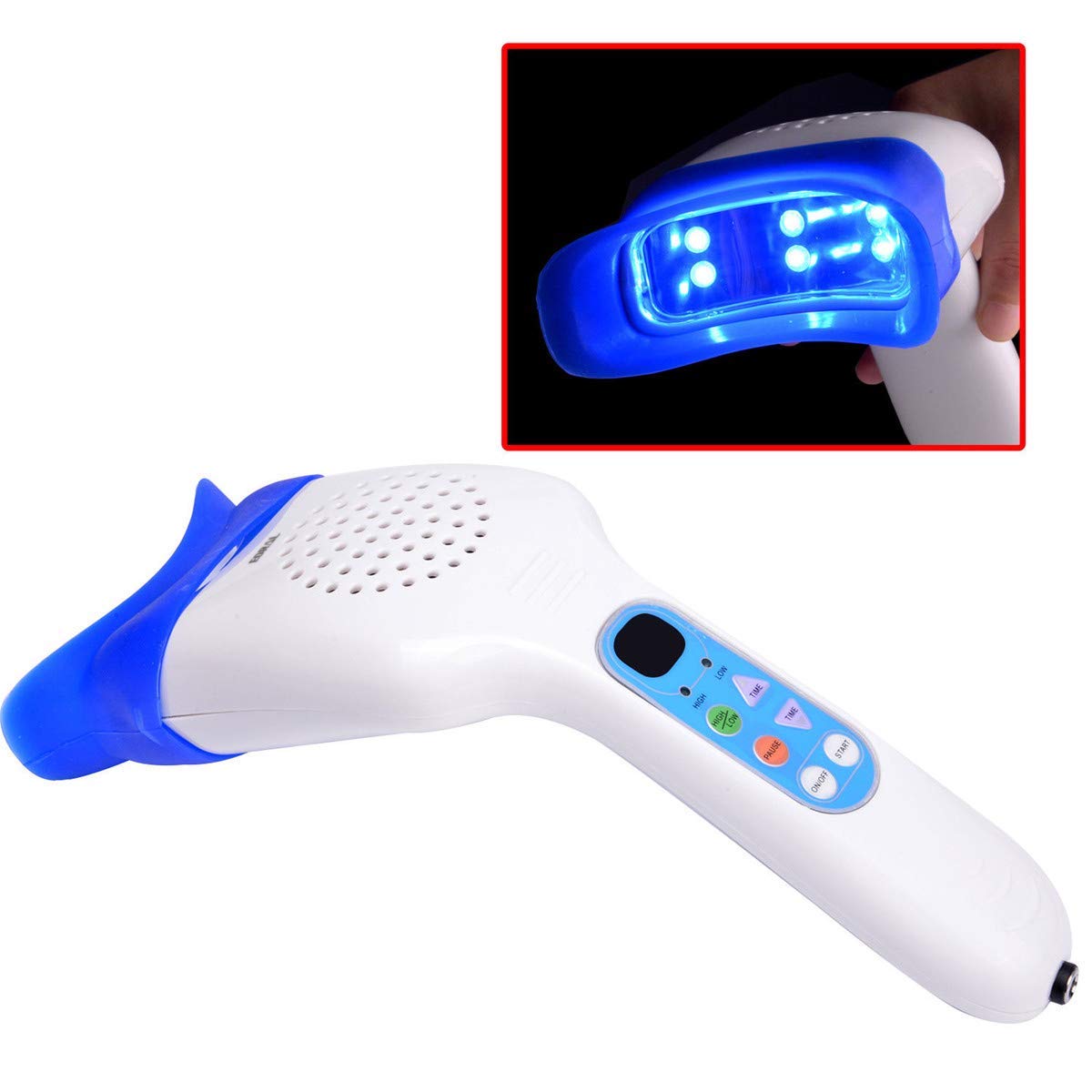 Professional De!ntal Portable Teeth Whitening Machine LED Bleaching Accelerator Light Lamp YS-TW-A