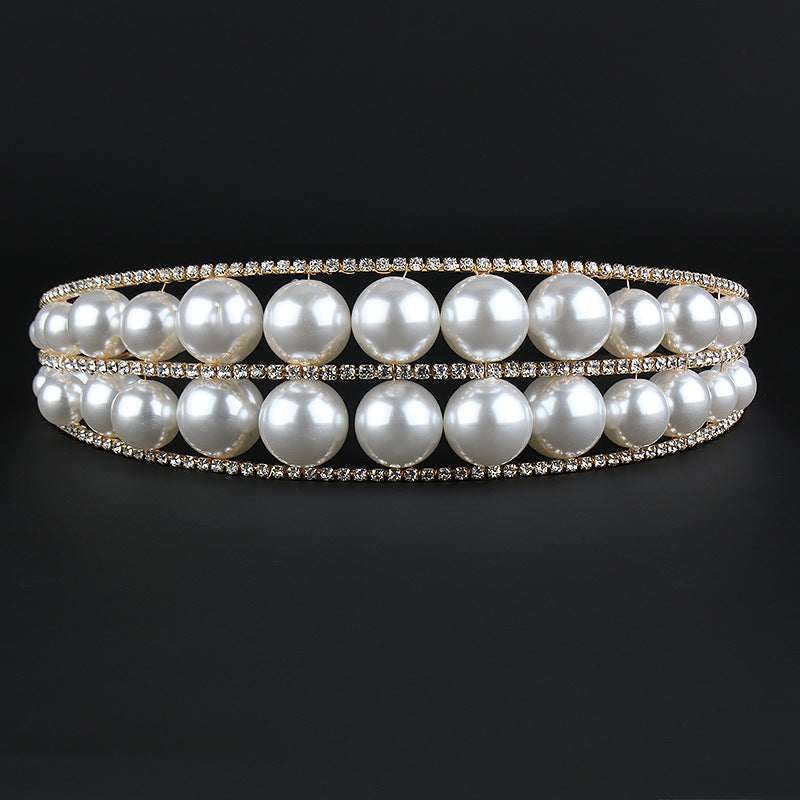 Handmade Rhinestone Wedding Headband