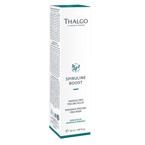 THALGO Spirulina Boost 2.0 Revitalising Exfoliating Mask Professional Cosmetic Treatments Inspired Brush Mask
