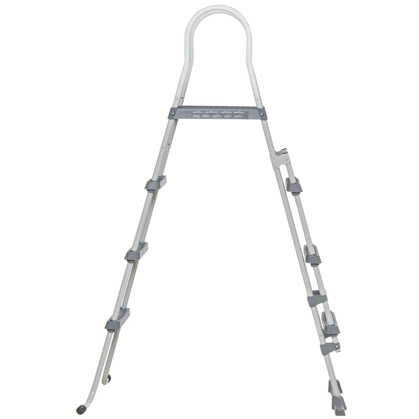 Above Ground Swimming Pool Ladder - Non-Slip Steps & Handrails