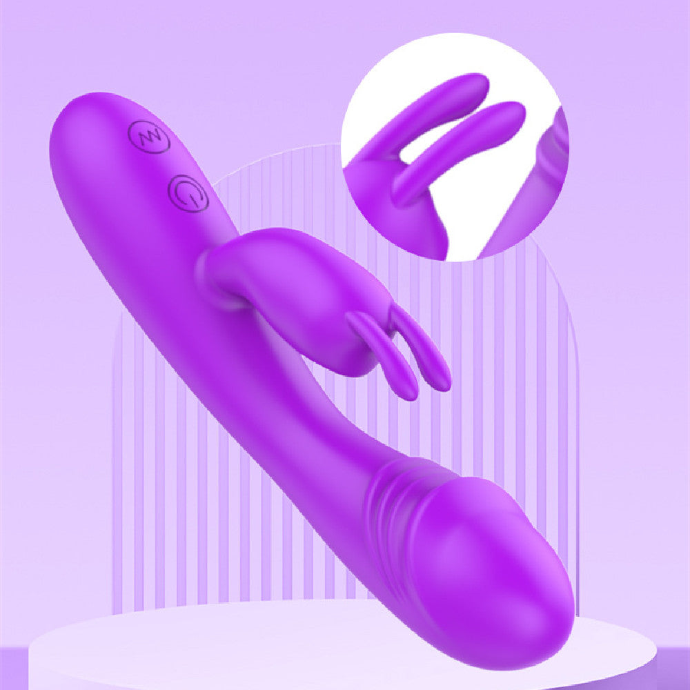 Silicone Rabbit Vibrator - Adult Wellness Vibration Toy