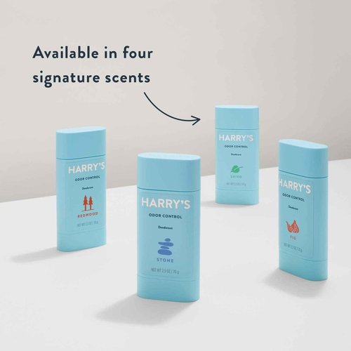 Harry's Men's Deodorant - Odor Control Deodorant - Aluminum-Free - Fig (6 Count)