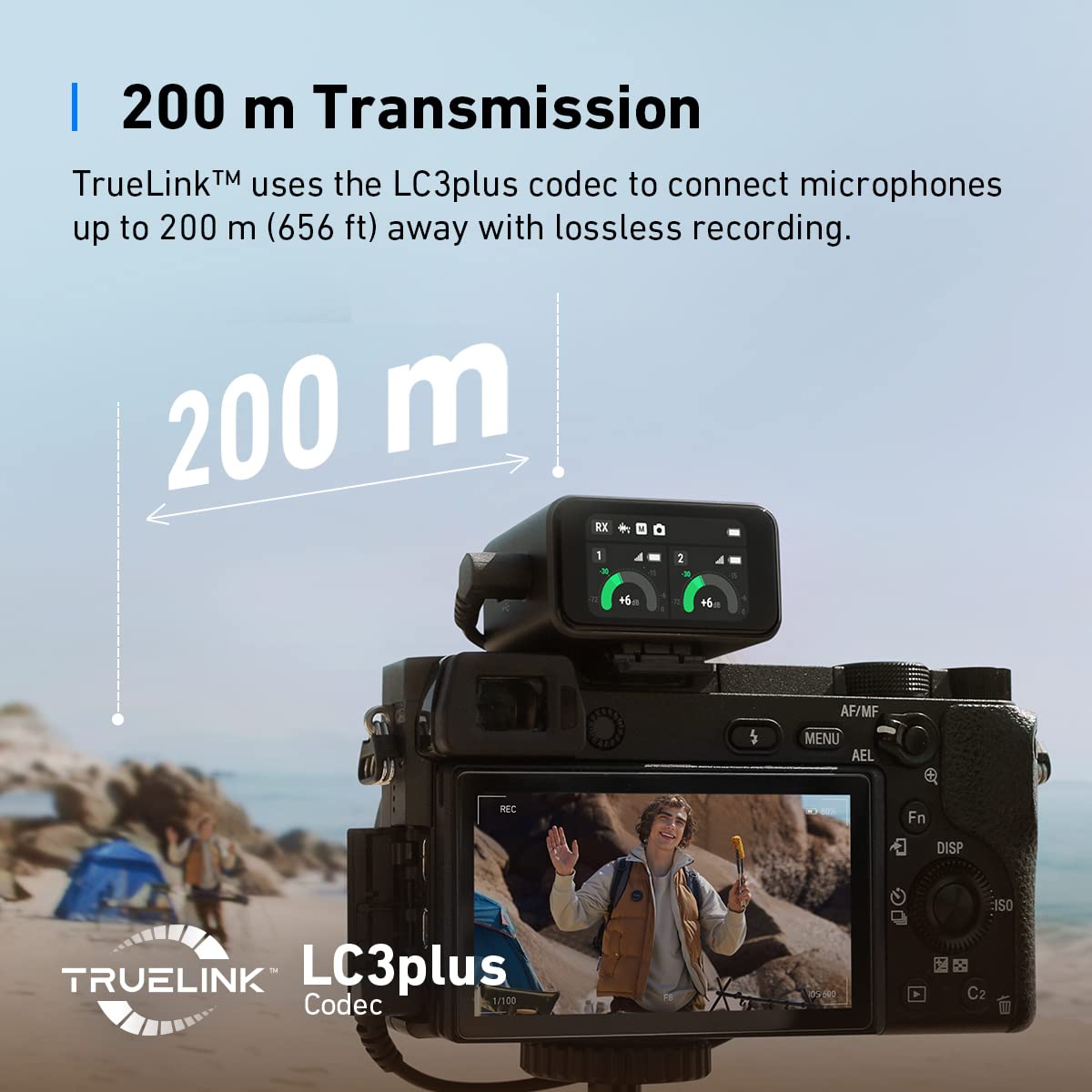 Anker PowerConf C200 2K Ultra-Clear Resolution Webcam with Microphone & AnkerWork M650 Wireless Lavalier Microphone,BassUp Technology, IPX7 Waterproof, 2-Channel Quality Pickup,Easy to Use, Live Strea