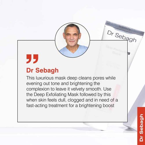 Dr Sebagh Skin Perfecting Mask - 150 ml | Deep Cleansing & Pollution Purifying | Refine Pores & Clear Impurities | Ideal for All Skin Types | Softens & Moisturises