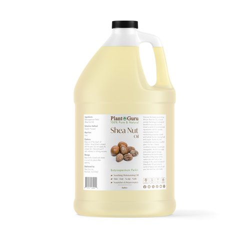 African Shea Nut Butter Oil Gallon 7.5 lbs. Bulk 100% Pure Natural Skin, Face, Hair Growth And Moisturizer. DIY Body Butters, Lotions, Creams, Lip Balm And Soap Making.