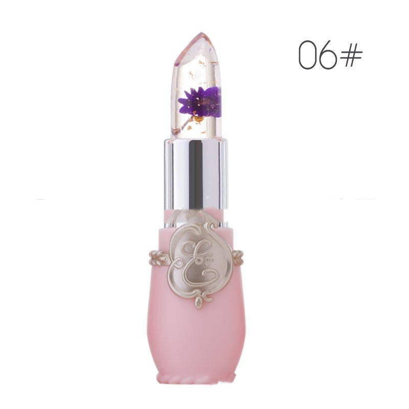 Color Changing Dried Flower Lip Balm - Nourishing Natural Moisturizer