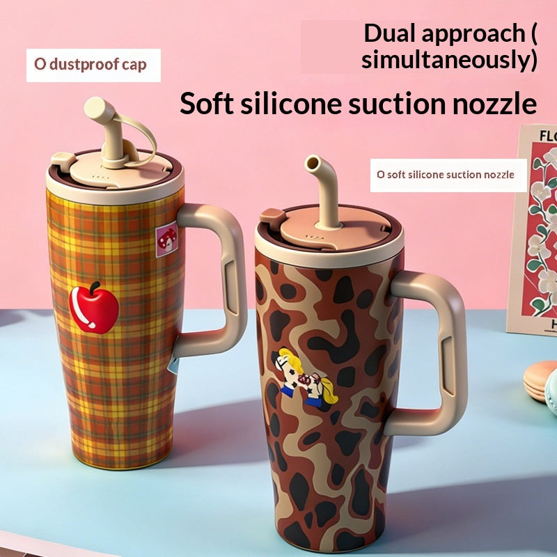 Large Capacity Stainless Steel Travel Cup for Outdoor Use - Insulated Drinkware