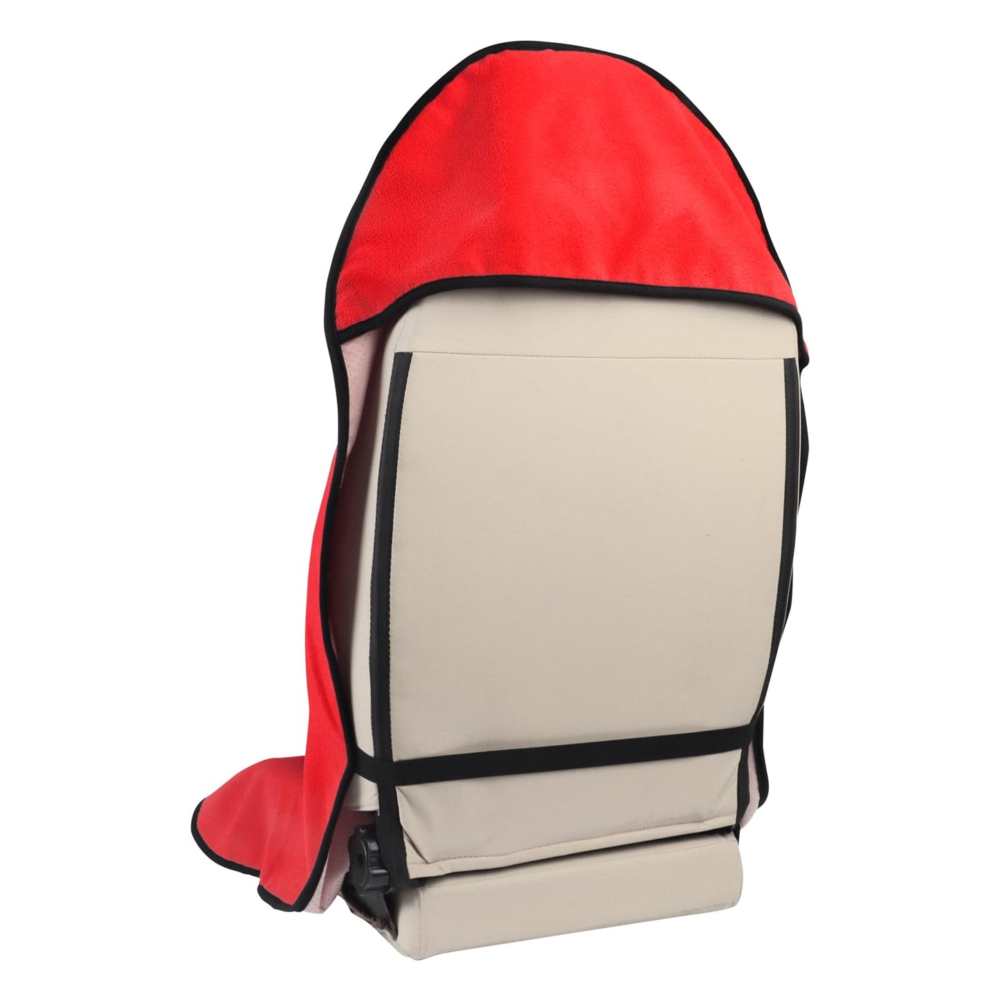 LoyaGour Car Seat Cover Protector Front Seats,for Gym Workout,Running,Swimming,Beach and Hiking,Waterproof Sweat Towel Bucket Seat Covers for Cars SUV Trucks (Red, 1Pcs)