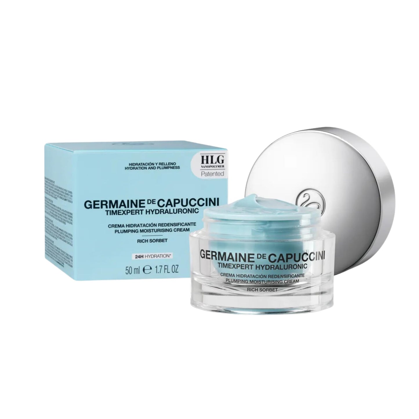 Germaine de Capuccini - Timexpert Hydraluronic Moisturizing Gel Cream - Hyaluronic Acid - Anti-Aging Cream - Normal to Combination Skin - 1.7oz