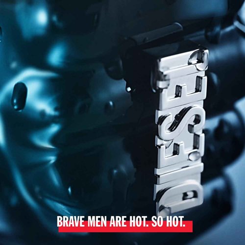 DIESEL Only The Brave - Eau de Parfum Cologne for Men - Woody Leathery - With Notes of Mandarin, Clary Sage & Warm Suede Leather 4.2 Fl.Oz.