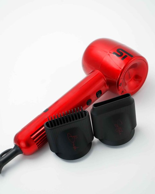 Supreme Trimmer Hair Dryer Negative Ion 110,000 RPM | Fast Drying & Low Noise Blow Dryer 1400W Brushless Motor | Magnetic Attachments, 3 Heat & 3 Speed Settings + Cool Shot | SHD347