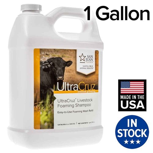 UltraCruz® Livestock Foaming Shampoo, 1 Gallon