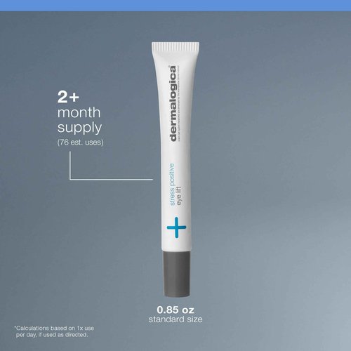 Dermalogica Stress Positive Eye Lift Mask, Eye Cream with Hyaluronic Acid - Brightens Dark Circles and Visibly De-Puffs the Under-Eye Area